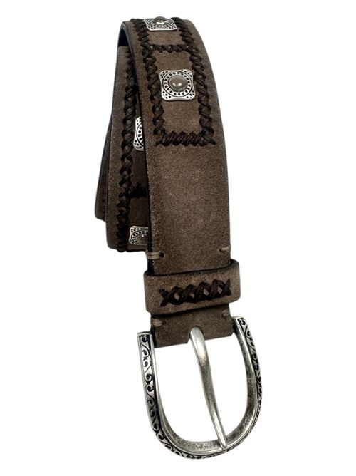 cintura donna fango con intrecci e pietre Puntovita & Arsenice | PV2504-SCAM INVALMOND